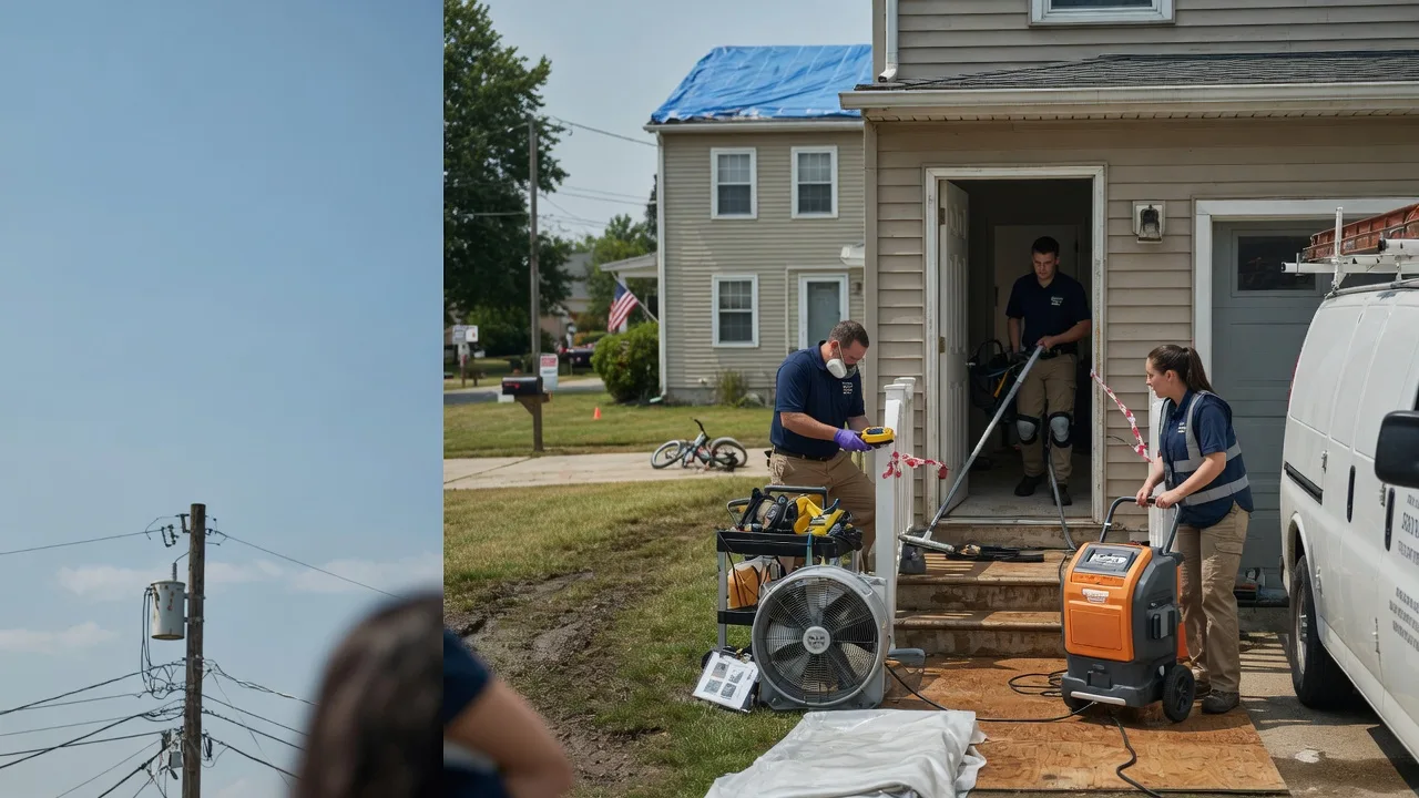 Water Damage Repair in Long Island, KS near me